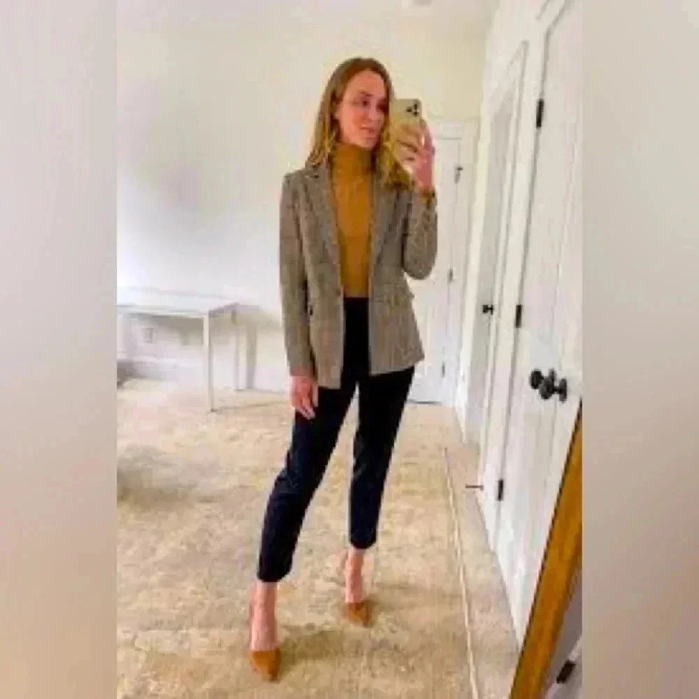 Brooks Brothers Brown Plaid Blazer